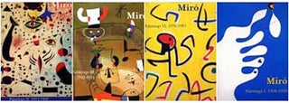 Item #51-1948 Miró Paintings. Catalogue Raisonné. 1908-1981. Vols. I-VI. 6 volumes. Complete....