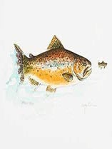 Item #51-1955 Trout & Bass. A Diverse Collection of Angling Literature, both Prose and Poetry by...