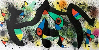 Item #51-2005 Original Lithograph I from Céramiques de Miró et Artigas. Joan Miró.