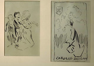Item #51-2035 Carulus Duran. [Pastiche of 2 images after Duran]. Henry Somm, 1844 -1907...