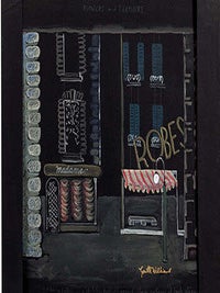 Item #51-2042 Flowers and Feathers - Set for a Ballet. Original gouache. Garth Williams
