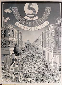 Item #51-2050 5th Annual Haight-Ashbury Street Fair. Poster. John Flores