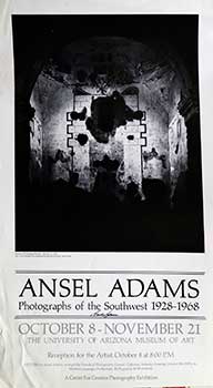 Item #51-2064 Interior of Tumacacori Mission, Arizona - on Poster for "Ansel Adams, Photographs...