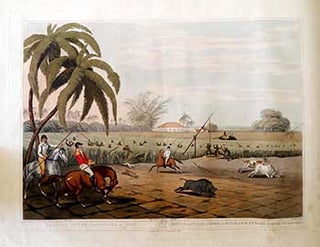 Item #51-2118 Beating Sugar-Canes for a Hog. Plate 2 from the Second Elephant Folio edition of...