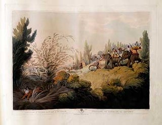 Item #51-2131 Driving a Tiger out of a Jungle [with a phalanx of elephants & hunters]. Plate 15...