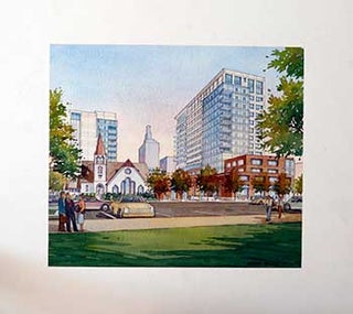 Item #51-2158 Rendering of a Proposed development called Marshall Squares, San Jose. Barney Davidge