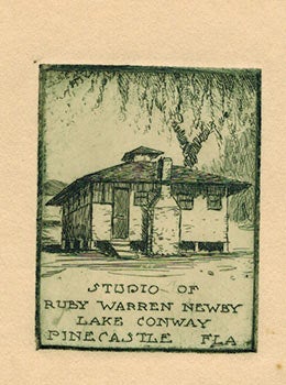 Item #51-2281 Studio of Ruby Warren Newby, Lake Conway, Pine Castle, Fla. Bernhardt Wall