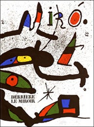 Item #51-2313 Derrière Le Miroir. DLM no. 23. Complete first edition. Joan Miró,...