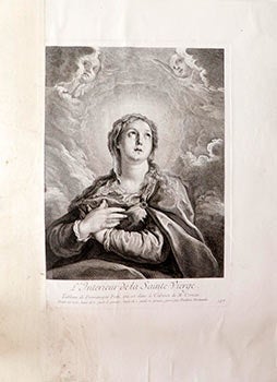 Item #51-2509 L'intérieur de la Sainte Vierge. // Tableau de Dominique Fetti, qui est dans le...