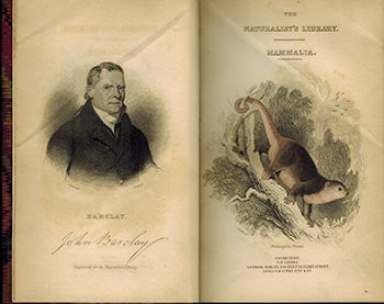 Item #51-2680 The Naturalist's Library. Vol. XXIV. Mammalia. Marsupialia ot Pouched Animals. Original Edition. William Sir Jardine, W. H. Lizars, Charles Hamilton Smith, James Stewart, engraver, illustr.