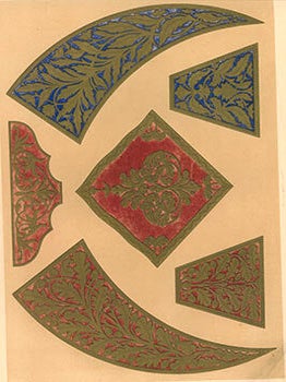 Item #51-2778 Embroidery in Bullion from Tunis from the Industrial arts of the Nineteenth Century...