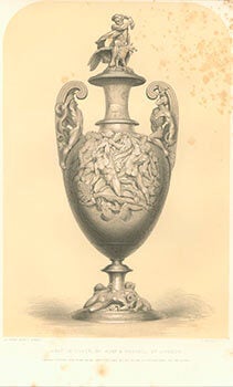 Item #51-2781 Vase in Silver by Hunt & Roskell of London. Wyatt, M. Digby (Matthew Digby), from...