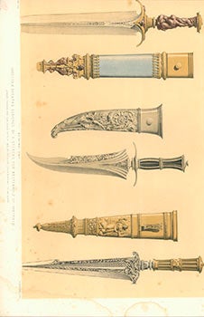 Item #51-2782 Daggers & Sheaths designed by A. Stevens for Westenholz of Sheffield from the...
