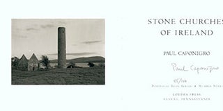 Item #51-2908 Stone Churches of Ireland. Limited Edition. Signed. Paul Caponigro