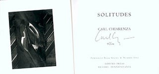 Item #51-2916 Solitudes. Limited Edition. Signed. Carl Chiarenza