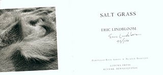 Item #51-2918 Salt Grass. Limited Edition. Signed. Eric Lindbloom