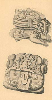 Item #51-2921 The Stone Sculptures of Copan and Quiriqua [Mayan]. Original edition. Not...