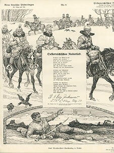 Item #51-2923 Neue deutsche Bilderbogen für Jung und Alt. Nummern 11-49. [Folio size German WWI...