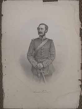 Item #51-2929 Portrait of Leicester Vernon in military garb. G. B. Black