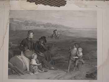 Item #51-2934 The Convalescent from Waterloo. William Mulready, George T. Do, artist, engraver.