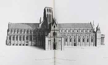Item #51-2946 The history of St. Paul's Cathedral in London, from its foundation : extracted out of original charters, records, ledger-books, and other manuscripts, with a continuation and additions, including the republication of Sir William Dugdale's life from his own manuscript by Henry Ellis ... (Original edition with all plates). Dugdale and Henry Ellis, W Finden, Charles Heath, John Coney, Dugdale, Henry Ellis, Sir William, Engravers.