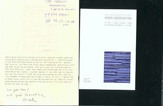 Item #51-3095 A collection of manuscripts, drafts of essays, letters, emails, exhibition...