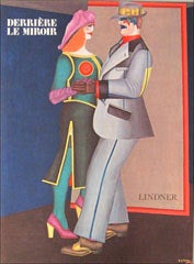 Item #51-3155 Derrière Le Miroir n° 226 - Lindner. [With added invitation]. Richard Lindner,...