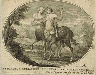 Item #51-3179 Centaurus Cyllareus et Uxor. Paul II van Somer