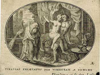 Item #51-3181 Tiresias Excaecatus per Vindictam a Iunone. Paul II van Somer.