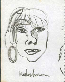 Item #51-3185 Portrait of a Woman. Signed. (Original drawing). 1932 - 2015.