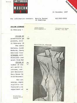 Item #51-3221 Dossier of art reviews, biographical information and interviews with the artist...