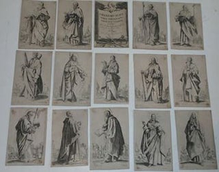 Item #51-3295 Les Grands Apôtres (The Large Format Apostles) Suite of 16 original etchings....