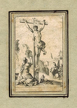 Item #51-3302 Christ on the Cross. Jacques In the style of Callot