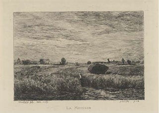Item #51-3332 La Moisson. Karl Daubigny after Charles-François Daubigny, 1846 -1886