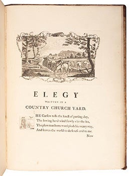 Item #51-3411 Designs by Mr. R. Bentley, for Six Poems by Mr. T. Gray. Thomas Gray, R. Bentley, - artist, Richard.