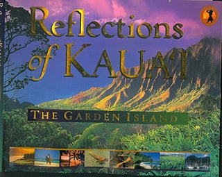 Item #51-3440 Dust-jacket for "Reflections of Kaua'i: The Garden Island." Jim Wageman