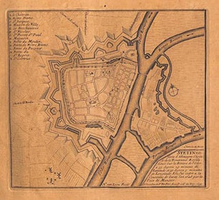 Item #51-3483 Album of City Plans and Views mainly by Nicolas de Fer. Turin, Endingen, Mont...