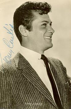 Curtis, Tony - Photograph of Tony Curtis. Signed