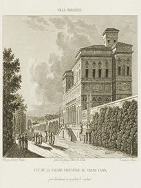 Item #51-3527 Choix des plus célèbres maisons de plaisance de Rome et de ses environs mesurées...