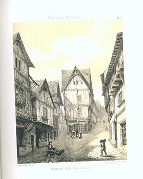 Item #51-3532 La Mayenne pittoresque, album de 30 planches dessinées par Jean-Baptiste Messager,...