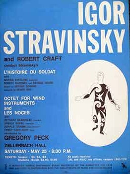 Item #51-3548 Igor Stravinsky conducts . . .L'histoire du Soldat ... to Celebrate the opening of...