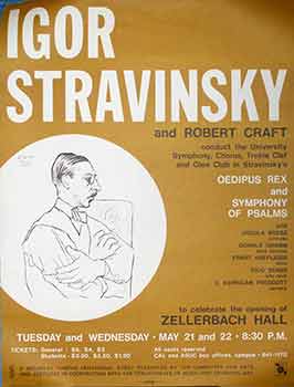 Item #51-3549 Igor Stravinsky conducts . . . Oedipus Rex and Symphony of Psalms ... to Celebrate...