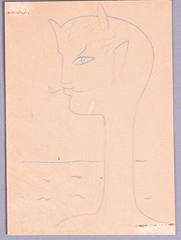 Item #51-3550 Cat Man. First edition. Jean Cocteau