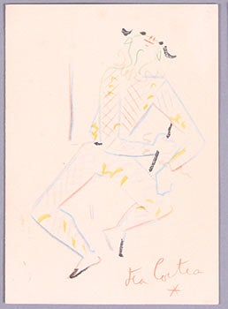 Item #51-3552 Arlequin. First edition. Jean Cocteau