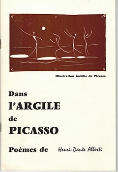 Item #51-3606 Jeu de Ballon sur une plage in "Dans l'Argile de Picasso." Palbo Picasso, Henr-Dante Alberti, poet.