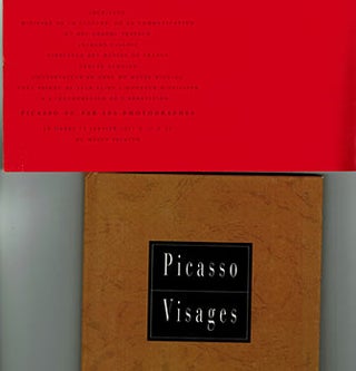 Item #51-3633 Invitation to "Picasso vu par les Photographes" together with 3 copies of the...