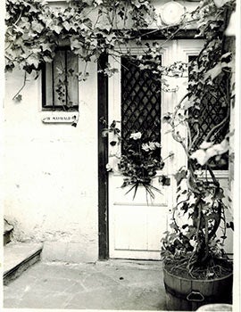 Item #51-3636 Photograph of Wilhelm (Willy) Maywald 's House. Wilhelm Maywald, Willy, 1907...