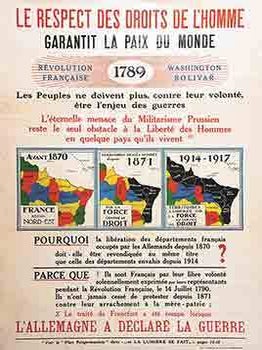 Item #51-3653 Le Respect des droits de l'homme/garantit la paix du monde/ [Respecting human...