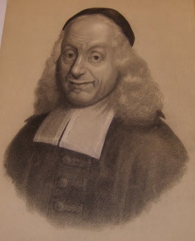 Item #51-3669 Portrait of Philip Jacob Spener. First edition. Thomas Theodor Heine.