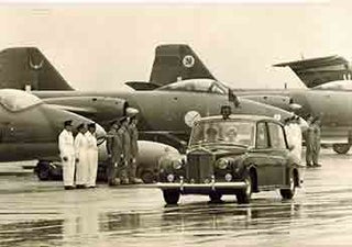 Item #51-3748 Photograph of Queen Elizabeth at the Sennelager Airport for the 1965 German State...